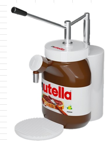 Nutella 1 kg cartridge