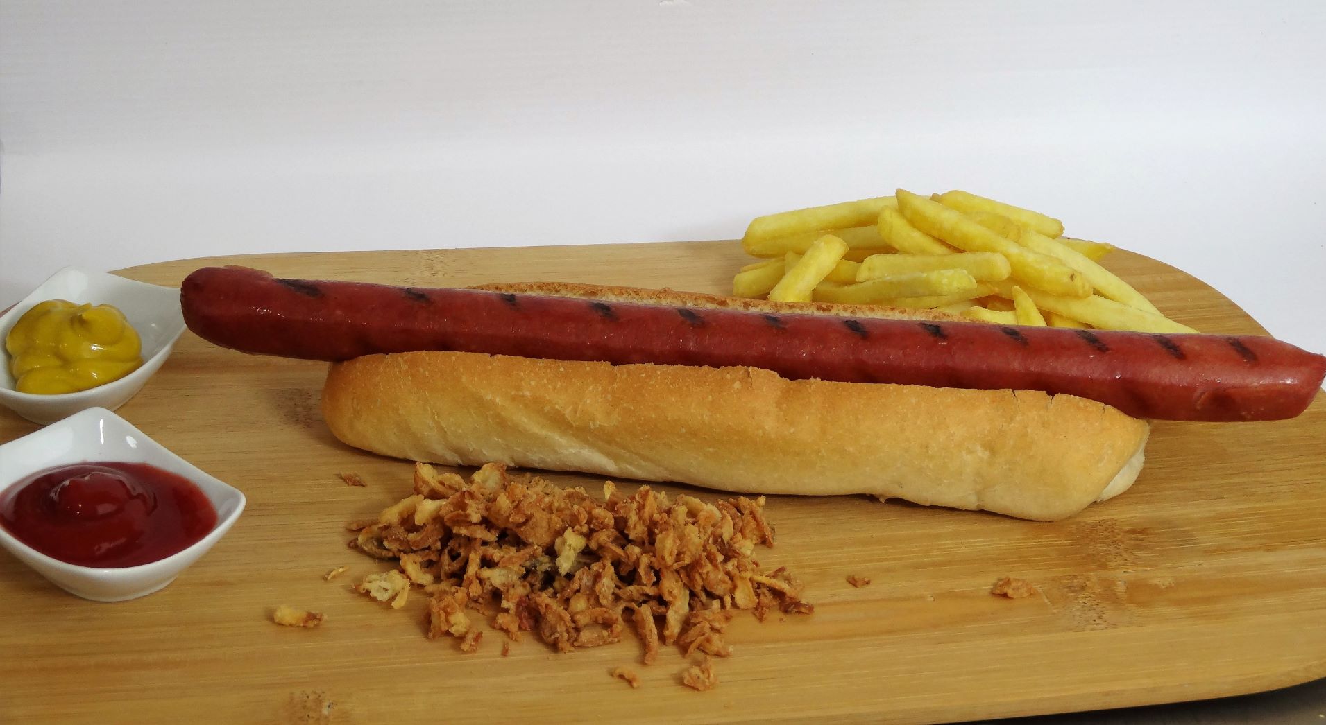 Salchicha Perrito Ternera Estilo Chicago 30,5 cm - 130 gr