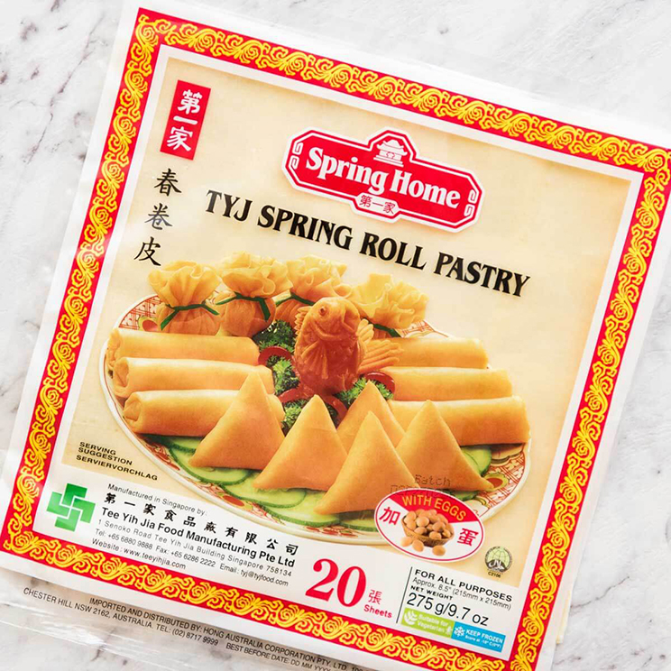 TYJ Spring Roll Pastry (215 x 215 mm)